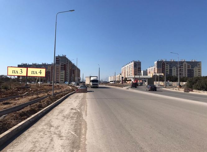 Фотография рекламного носителя, тип: Билборд 3x6, адрес: Фиолентовское ш. Х Вакуленчука ул., Севастополь, Россия. Сторона A3 №869314