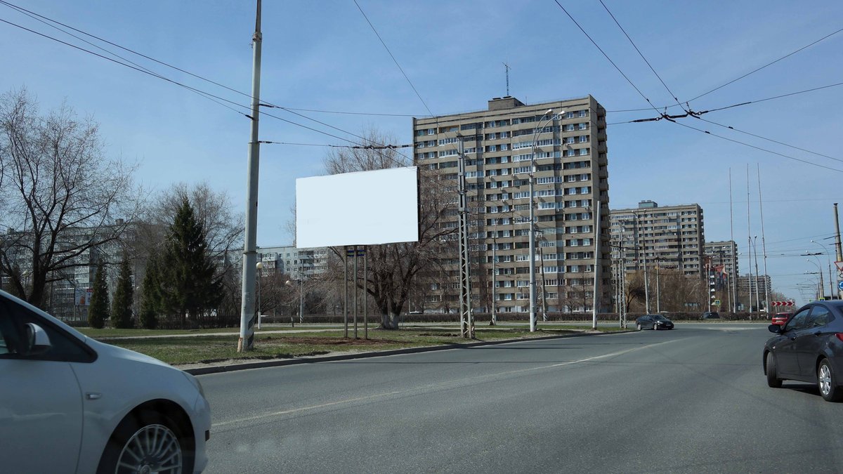 Фотография рекламного носителя, тип: Билборд 3x6, адрес: Приморский б-р. Х Ст.Разина пр-т., д.93, Тольятти, Самарская область, Россия. Сторона В №843472