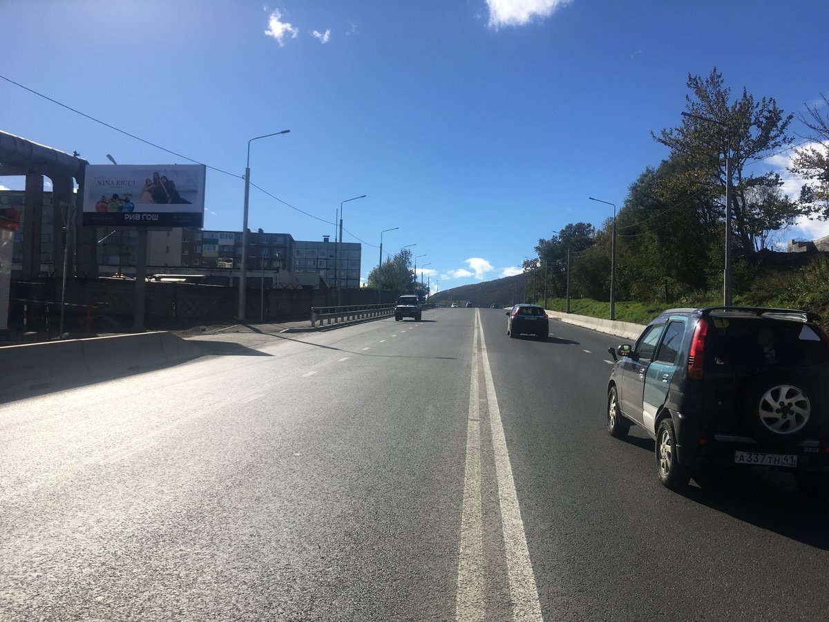 Фотография рекламного носителя, тип: Билборд 3x6, адрес: Пограничная ул., д.35/4, Петропавловск-Камчатский, Камчатский край, Россия. Сторона Б №777375