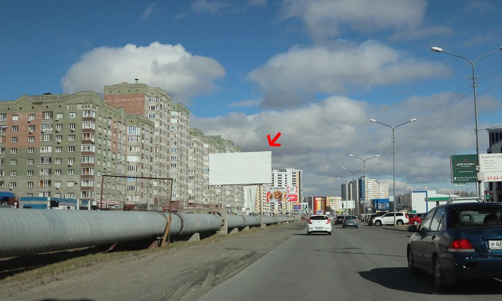 Фотография рекламного носителя, тип: Билборд 3x6, адрес: Мира пр-т., д.44, поз.2, Сургут, Ханты-Мансийский автономный округ – Югра, Россия. Сторона А №677227