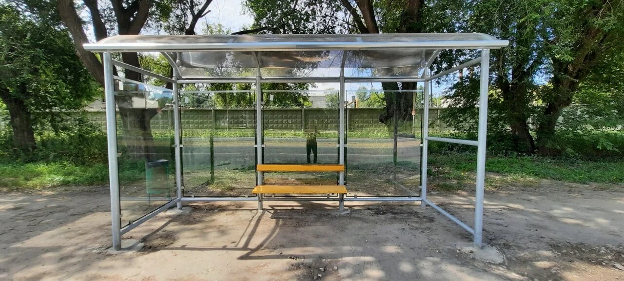 Фотография рекламного носителя, тип: Остановка 1.8x1.2, адрес: Кирова пр-т. Х Береговая ул., Самара, Самарская область, Россия. Сторона A1 №828598