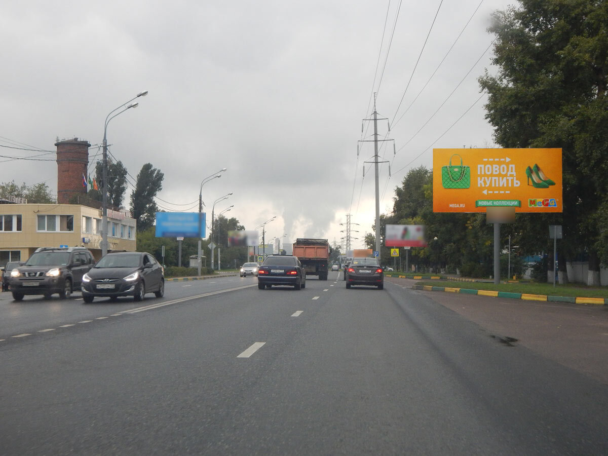Фотография рекламного носителя, тип: Билборд 3x6, адрес: Дзержинское ш., 1 330м, Котельники, Московская область, Россия. Сторона A №443090