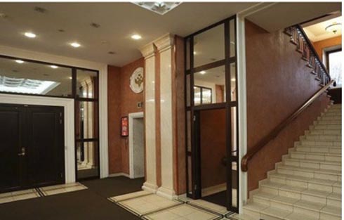 Фотография рекламного носителя, тип: Видеоэкран, адрес: Бизнес-центр «65_СЕНАТОР на Чайковского», Чайковского ул., д.1, Санкт-Петербург, Россия. Сторона/вариант A №975839