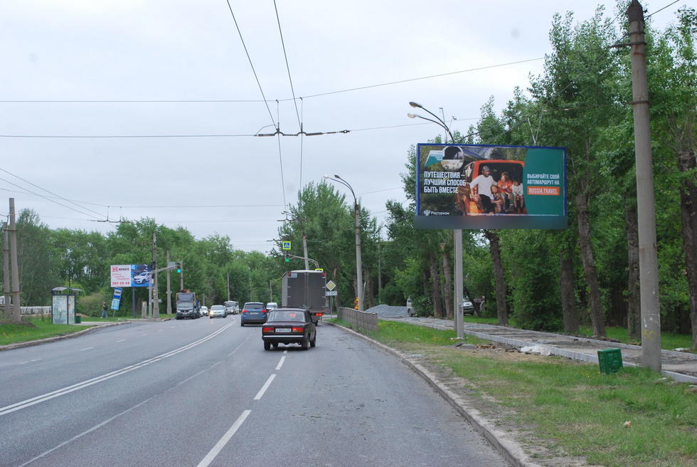 Фотография рекламного носителя, тип: Билборд 3x6, адрес: Щербакова ул., д.145, Екатеринбург, Свердловская область, Россия. Сторона А №652133