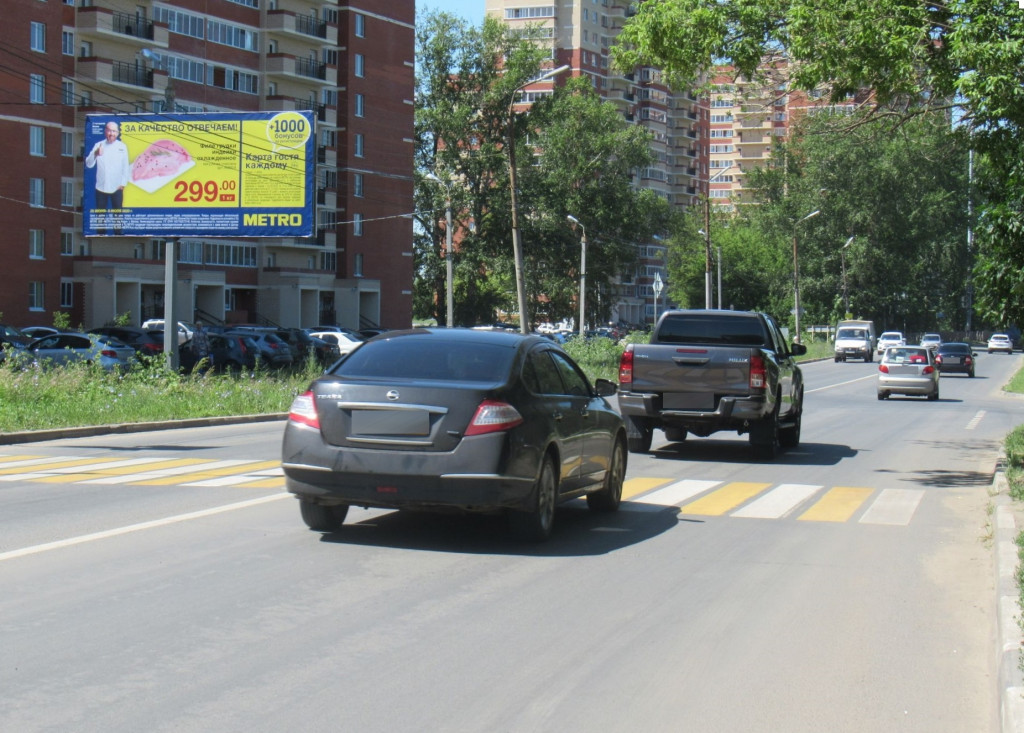 Фотография рекламного носителя, тип: Билборд 3x6, адрес: Михайловское ш., д.75, Рязань, Рязанская область, Россия. Сторона Б1-Б3 №793758