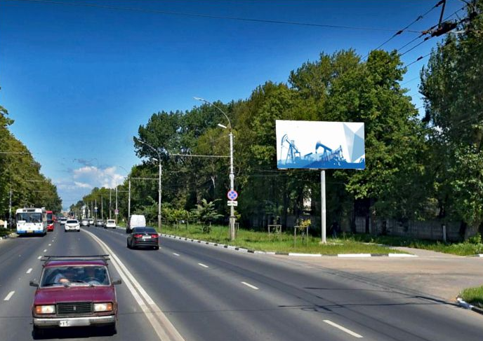 Фотография рекламного носителя, тип: Билборд 3x6, адрес: Куйбышевское ш., д. 27, Рязань, Рязанская область, Россия. Сторона А №1075232
