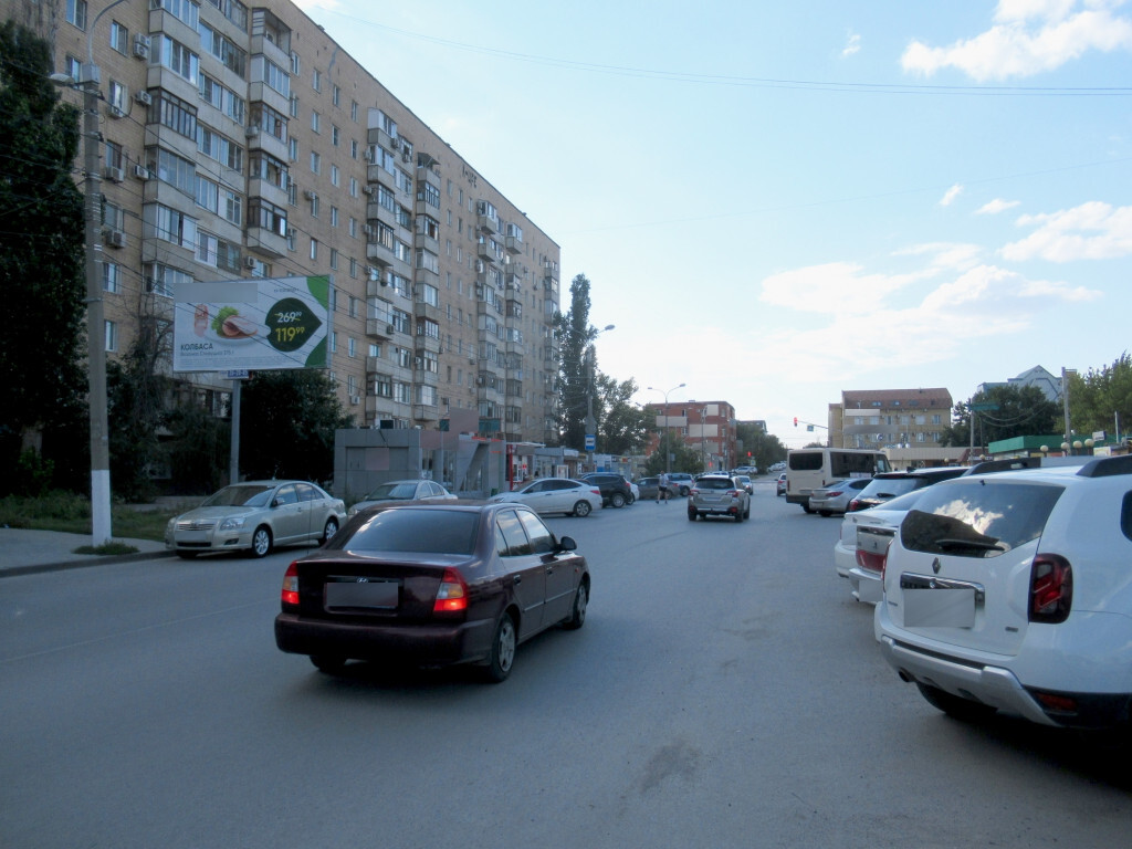 Фотография рекламного носителя, тип: Билборд 3x6, адрес: Ткачева ул., д.15, Волгоград, Волгоградская область, Россия. Сторона Б №1047234