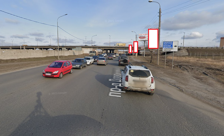 Фотография рекламного носителя, тип: Панель-кронштейн, адрес: Дорожников пр-зд., поз.2, Волгоград, Волгоградская область, Россия. Сторона А №1097254