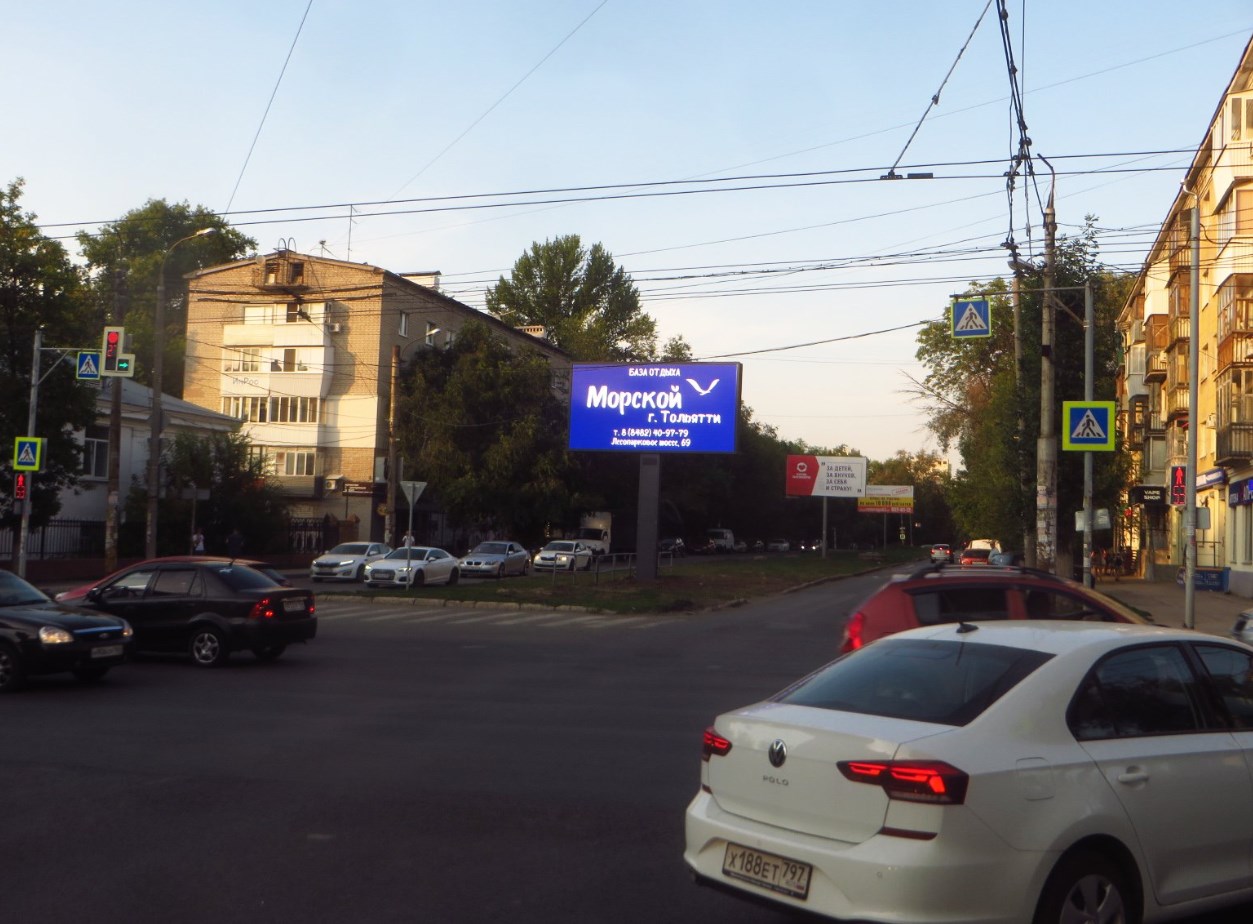 Фотография рекламного носителя, тип: Билборд 3x6, адрес: Мичурина ул. Х Масленникова пр-т., Самара, Самарская область, Россия. Сторона А1 №833088