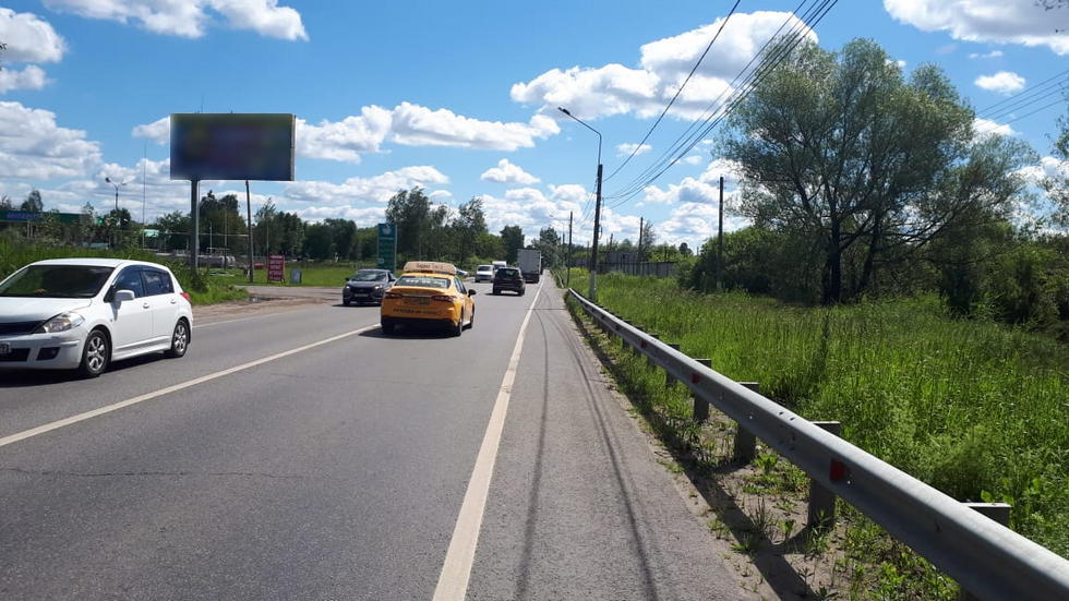 Фотография рекламного носителя, тип: Билборд 3x6, адрес: Воровского пос., Административная ул., 32 200м, Ногинск, Московская область, Россия. Сторона Б №1014593