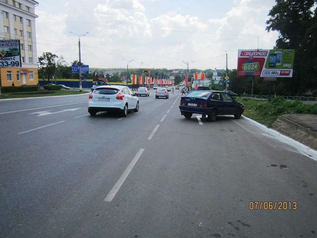 Фотография рекламного носителя, тип: Билборд 3x6, адрес: Ботевградская ул. Х Советская ул., Саранск, Республика Мордовия, Россия. Сторона A №855092