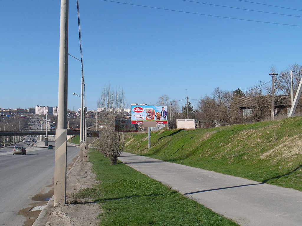 Фотография рекламного носителя, тип: Билборд 3x6, адрес: Череповецкая ул. Х Огородная ул., 130м от пересечения, Волгоград, Волгоградская область, Россия. Сторона A №516944