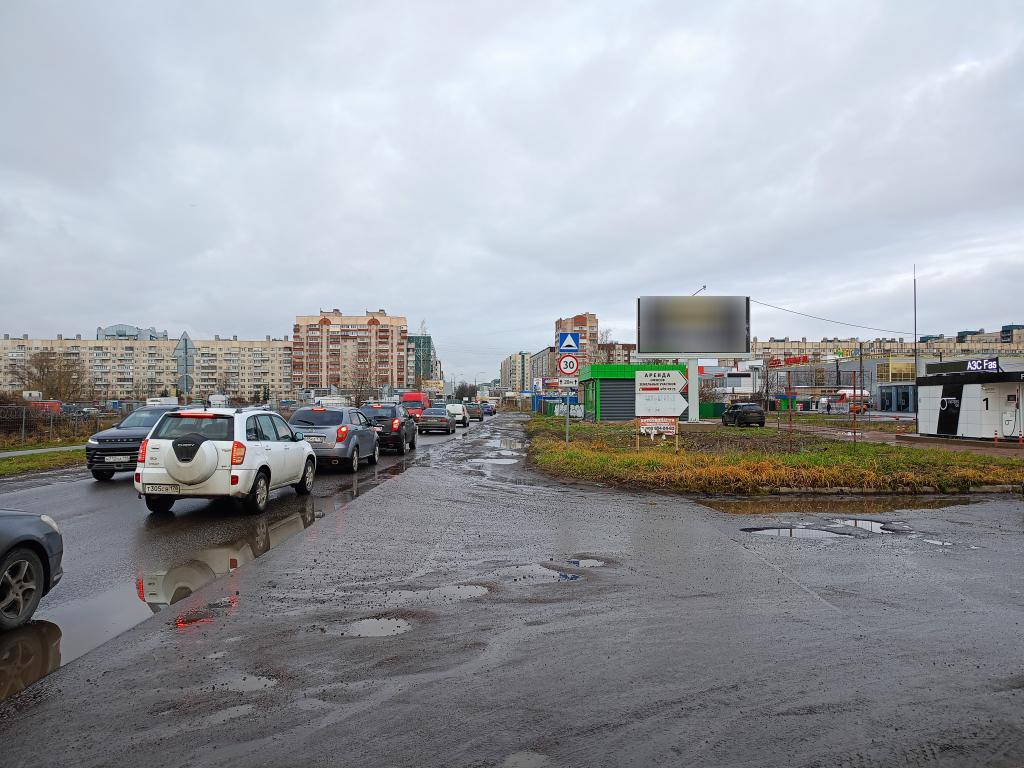 Фотография рекламного носителя, тип: Билборд 3x6, адрес: Колпино г., 50м из Колпино, Санкт-Петербург, Россия. Сторона А1-А10 №770538