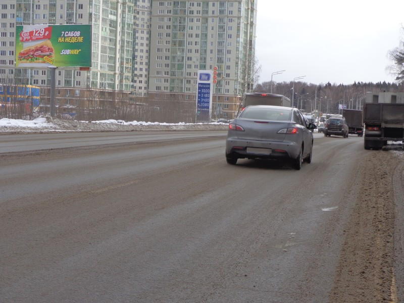 Фотография рекламного носителя, тип: Билборд 3x6, адрес: Волоколамское ш., 23 750м, Московская область, Россия. Сторона Б №464331
