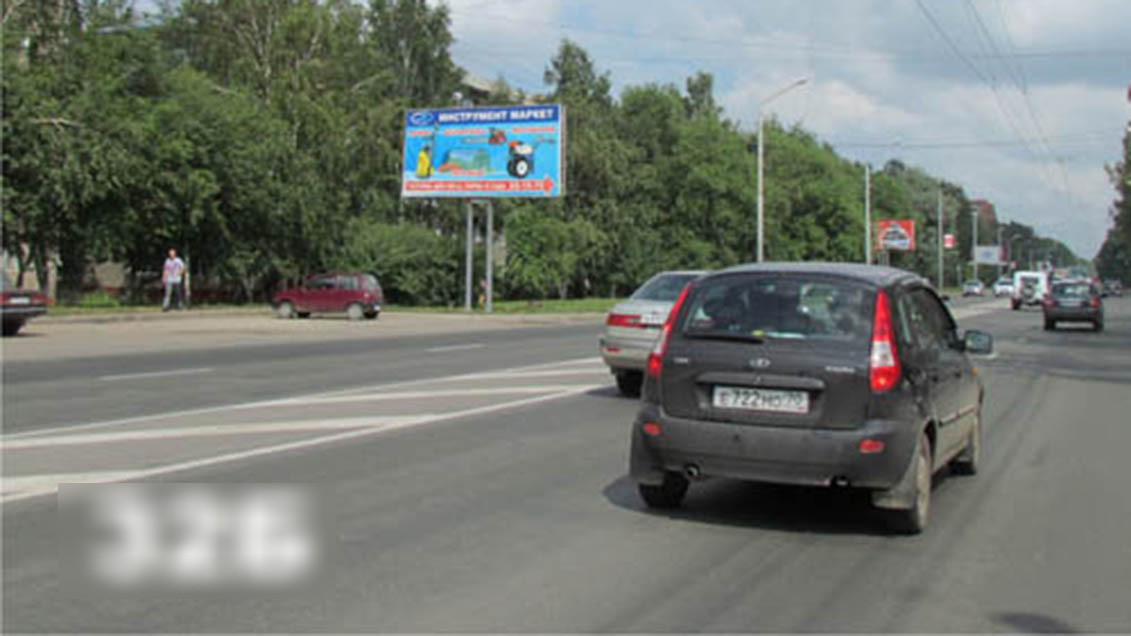 Фотография рекламного носителя, тип: Билборд 3x6, адрес: Иркутский тракт, д.80/1, Томск, Томская область, Россия. Сторона Б №421619