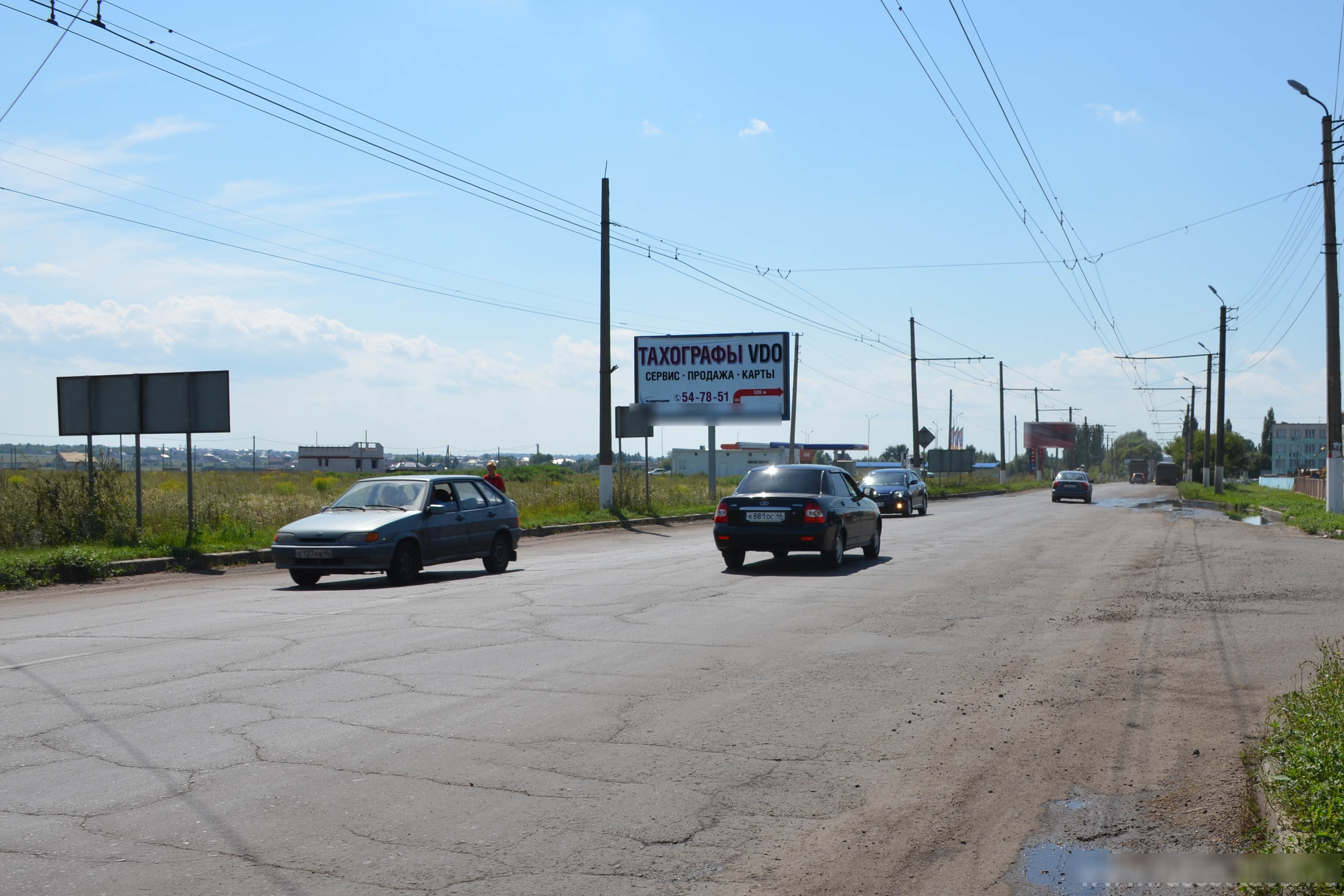 Фотография рекламного носителя, тип: Билборд 3x6, адрес: Магистральный пр-зд., д.34а, Курск, Курская область, Россия. Сторона Б №578686
