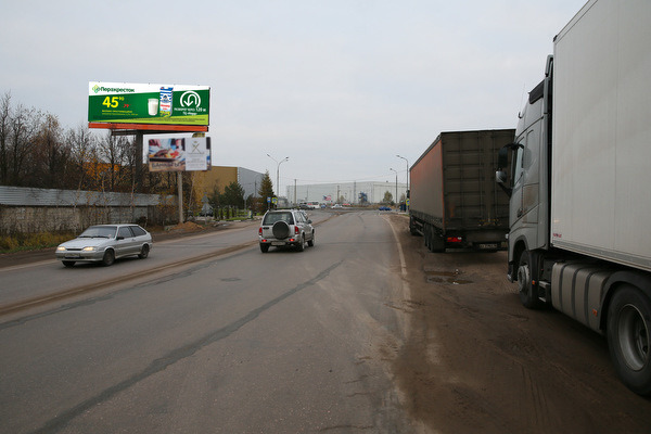 Фотография рекламного носителя, тип: Суперсайт 4x12, адрес: Лешково д., уч.62, Истра, Московская область, Россия. Сторона Б №572165