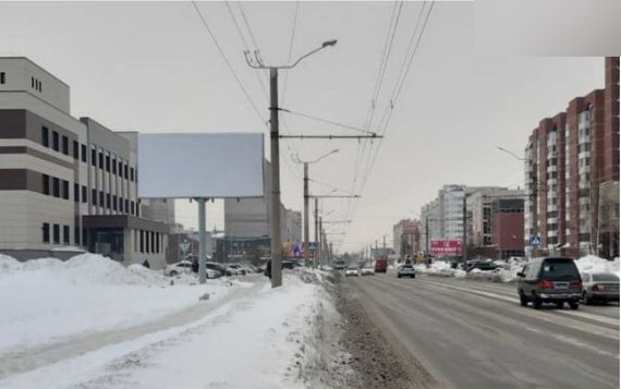 Фотография рекламного носителя, тип: Билборд 3x6, адрес: Балтийская ул., д.22, Барнаул, Алтайский край, Россия. Сторона В №844311