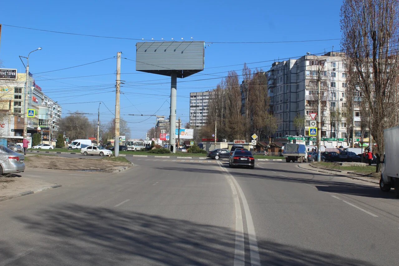 Фотография рекламного носителя, тип: Суперсайт 5x12, адрес: Генерала Лизюкова ул. Х Владимира Невского ул., Воронеж, Воронежская область, Россия. Сторона A3 №1087960