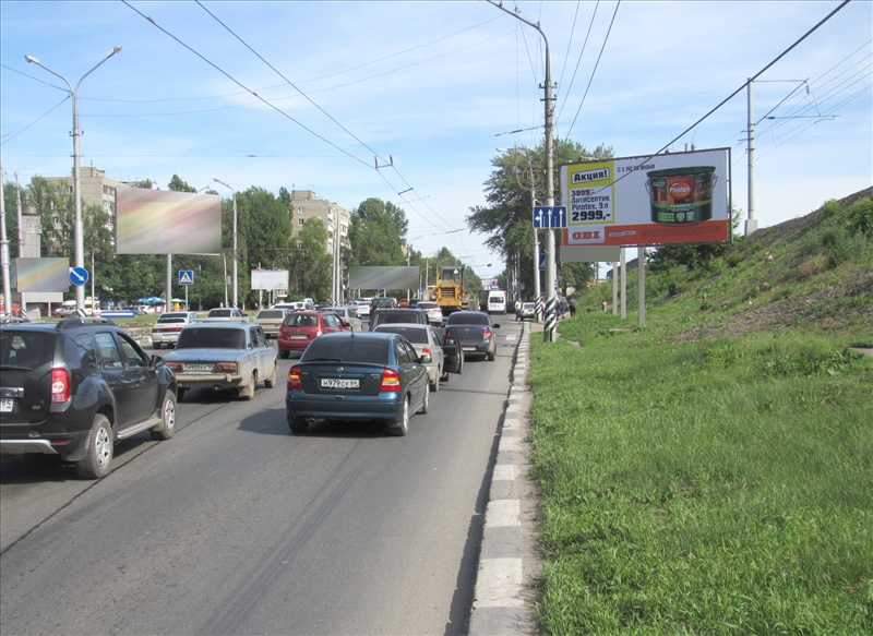 Фотография рекламного носителя, тип: Билборд 3x6, адрес: Шехурдина ул. Х Строителей пр-т., Саратов, Саратовская область, Россия. Сторона А1 №819303