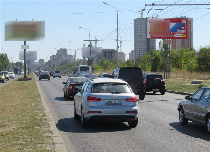 Фотография рекламного носителя, тип: Билборд 3x6, адрес: 64 Армии ул., 250м до поворота на ул. Г.Засекина, Волгоград, Волгоградская область, Россия. Сторона А №596122