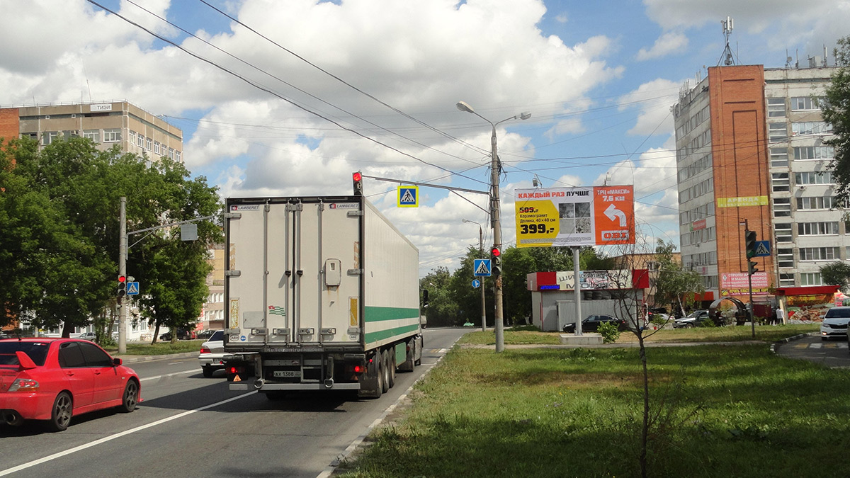 Фотография рекламного носителя, тип: Билборд 3x6, адрес: Рязанская ул., д.18, Тула, Тульская область, Россия. Сторона A №958096
