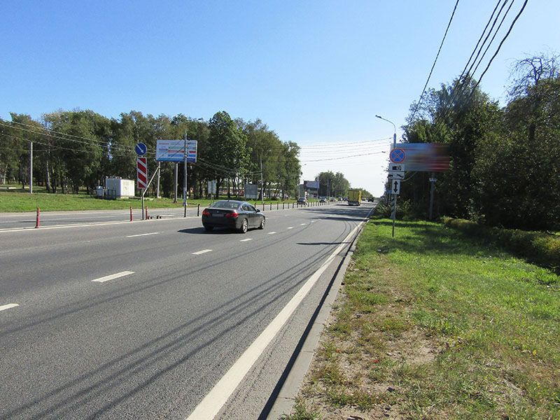 Фотография рекламного носителя, тип: Билборд 3x6, адрес: Пятницкое ш., 55 300м, Красногорск, Московская область, Россия. Сторона Б №774123