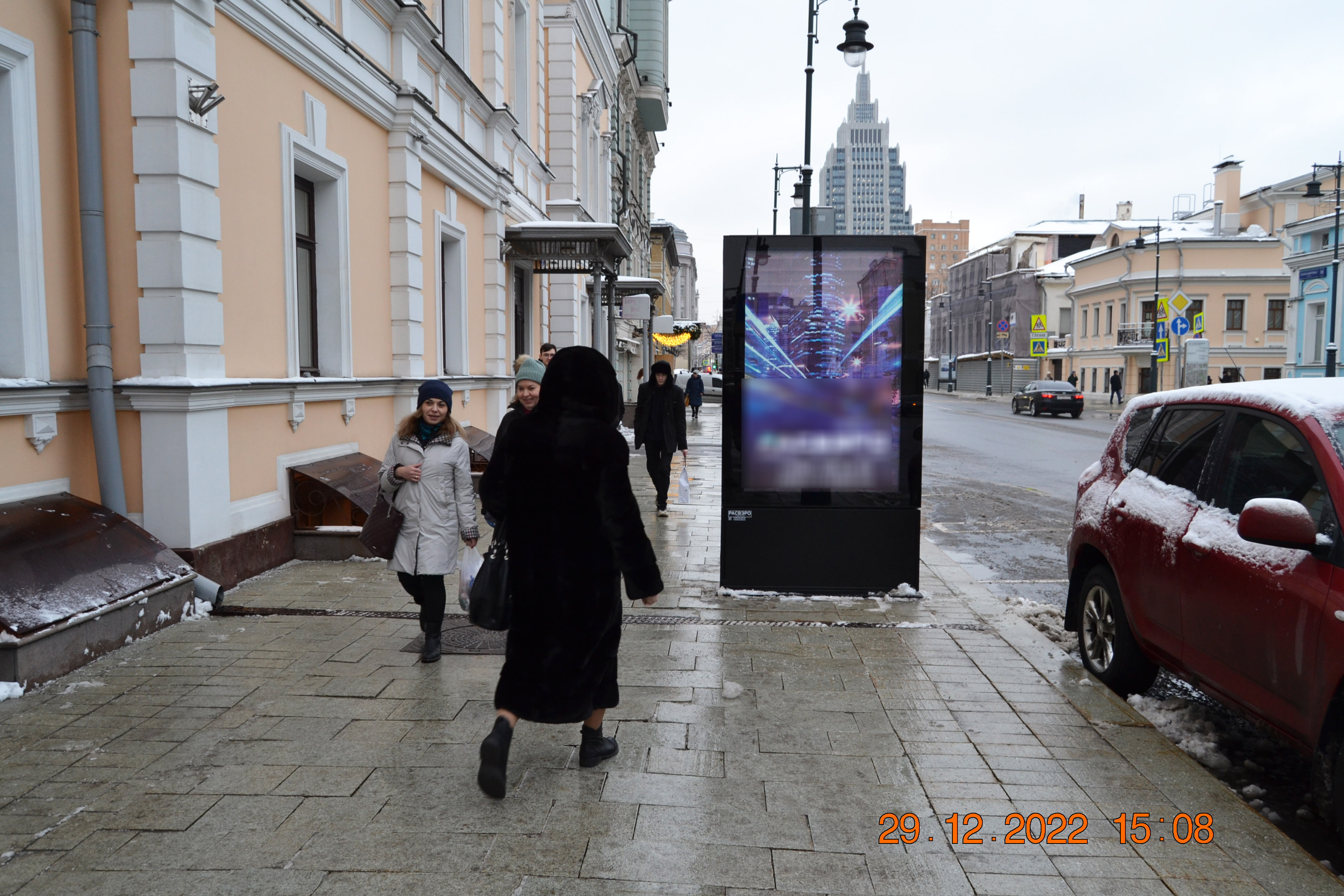 Фотография рекламного носителя, тип: Ситиформат 1.8x1.2, адрес: Малая Дмитровка ул., д.7, Москва, Россия. Сторона B1-B5 №1010623