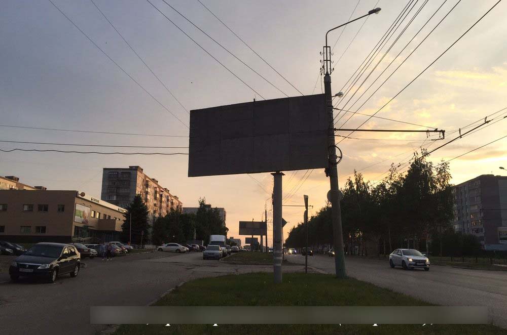 Фотография рекламного носителя, тип: Билборд 3x6, адрес: Строителей пр-т., д.120, Пенза, Пензенская область, Россия. Сторона В №741483