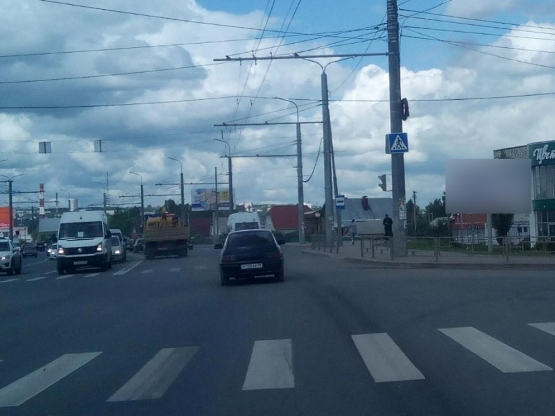 Фотография рекламного носителя, тип: Билборд 3x6, адрес: Терновского ул., д.158в Х Петровская ул., Пенза, Пензенская область, Россия. Сторона А1 №571066