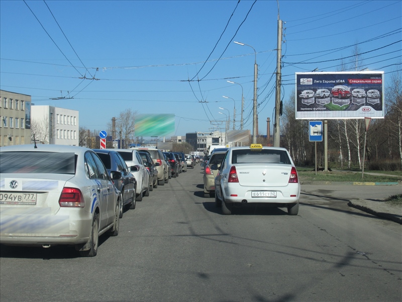 Фотография рекламного носителя, тип: Билборд 3x6, адрес: Зубковой ул., д.6А, Рязань, Рязанская область, Россия. Сторона А1-А3 №793733