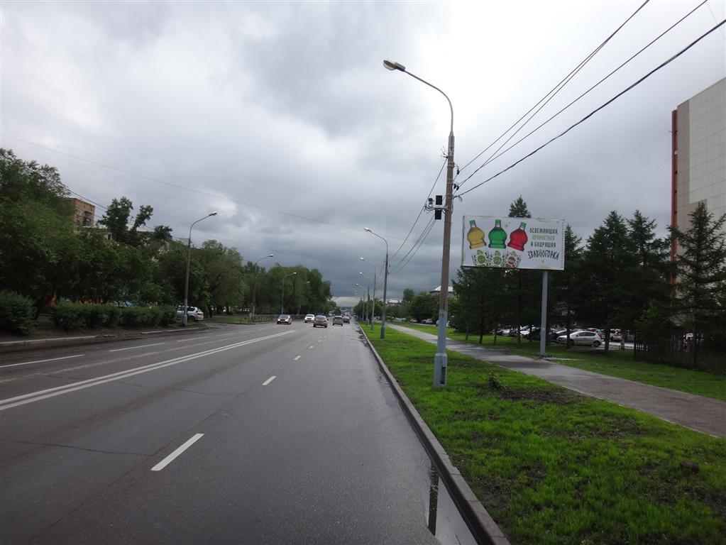 Фотография рекламного носителя, тип: Билборд 3x6, адрес: 60 лет Октября ул., д.96г, Красноярск, Красноярский край, Россия. Сторона А №516816