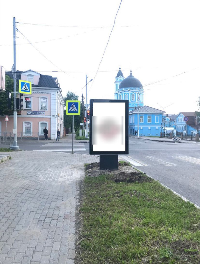 Фотография рекламного носителя, тип: Ситиформат 1.8x1.2, адрес: Рабочая ул., д.55, поз.1, Ногинск, Московская область, Россия. Сторона B №720024