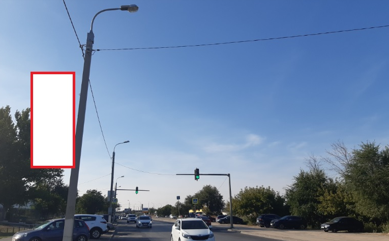 Фотография рекламного носителя, тип: Панель-кронштейн, адрес: Землячки ул., поз.3, Волгоград, Волгоградская область, Россия. Сторона Б №1097240