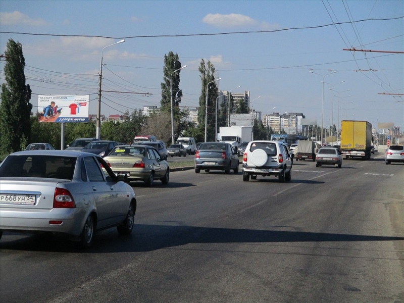 Фотография рекламного носителя, тип: Билборд 3x6, адрес: 64-й Армии ул., 300м от ул.Вл.Петровского, Волгоград, Волгоградская область, Россия. Сторона Б №565801