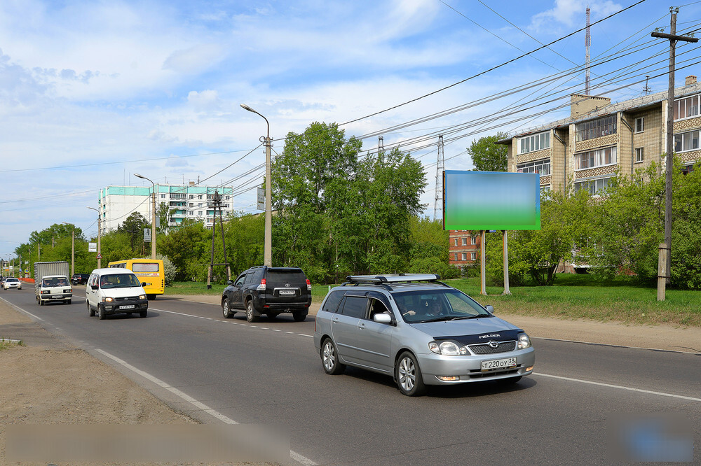 Фотография рекламного носителя, тип: Билборд 3x6, адрес: Ленинградский пр-т., 85а квартал, Ангарск, Иркутская область, Россия. Сторона A №859984