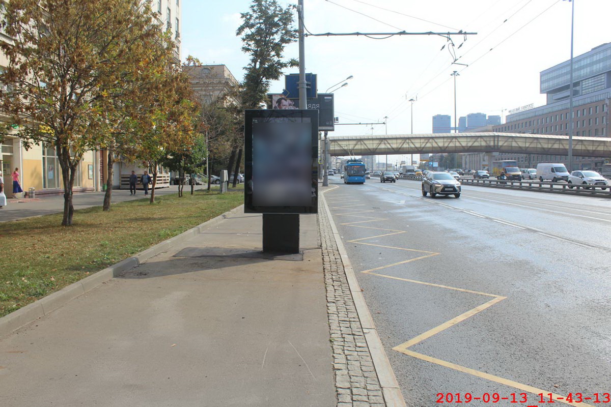 Фотография рекламного носителя, тип: Ситиформат 1.8x1.2, адрес: Ленинградский пр-т., д.66, Москва, Россия. Сторона B №435947
