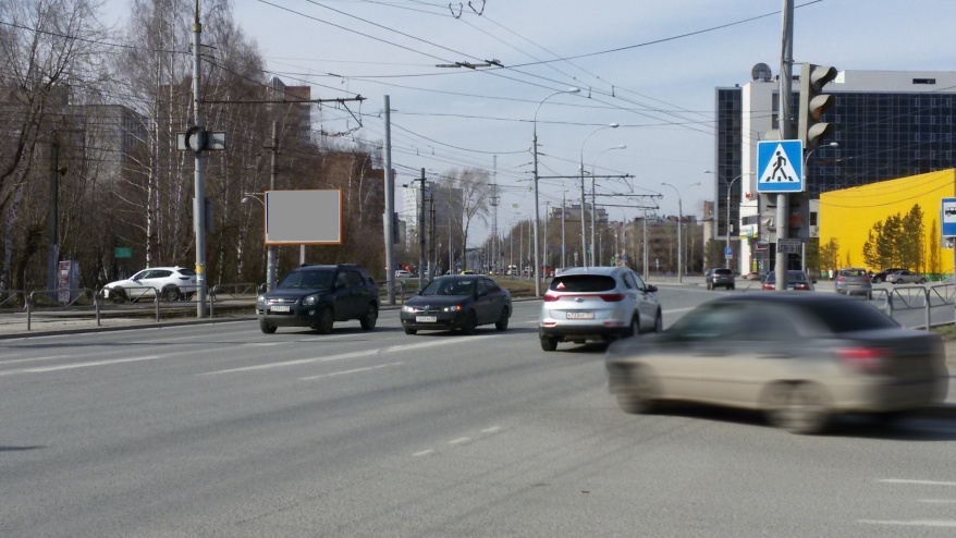 Фотография рекламного носителя, тип: Ситиборд 2.7x3.7, адрес: Гагарина б-р., д.52, поз.1, Пермь, Пермский край, Россия. Сторона B №745465