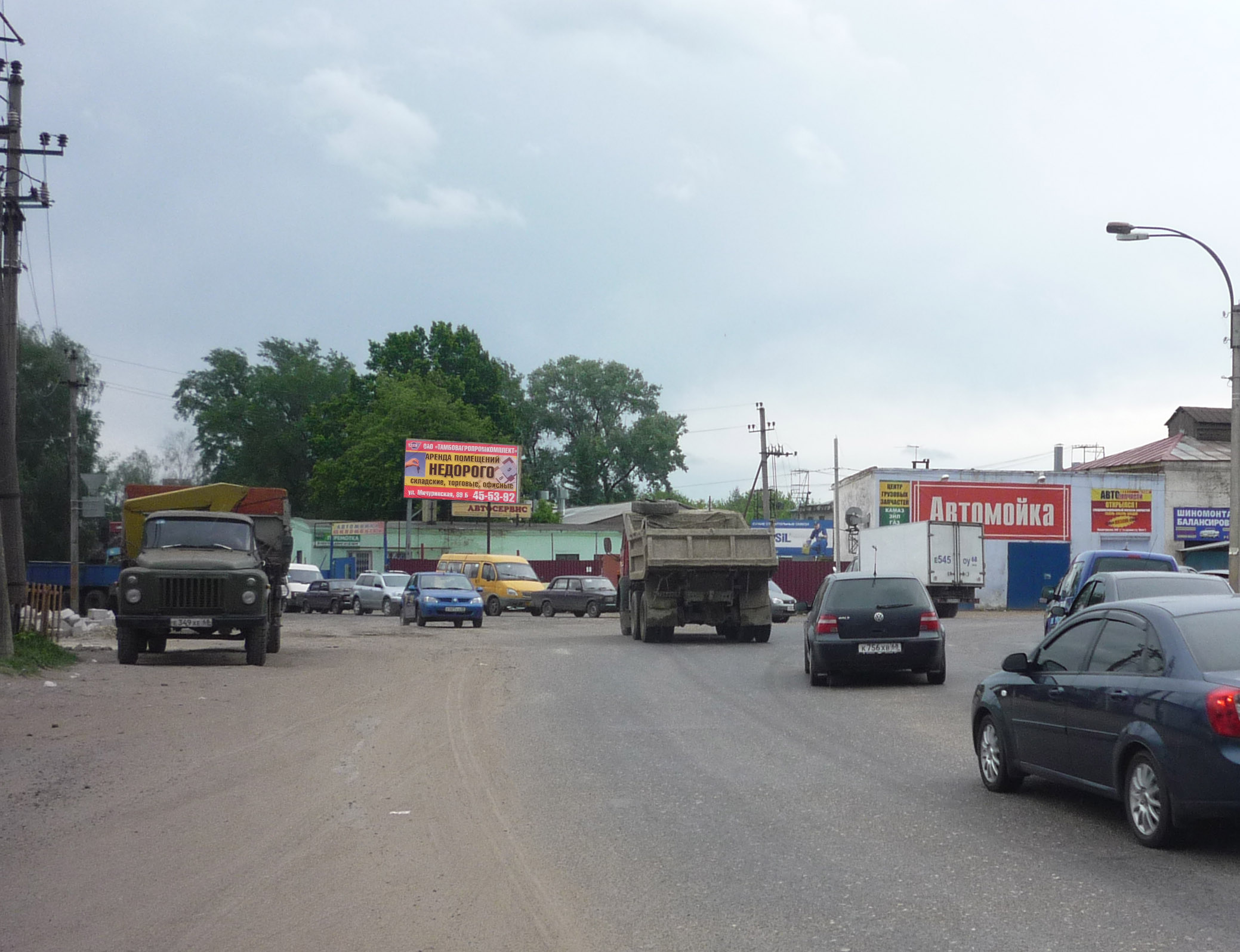 Фотография рекламного носителя, тип: Билборд 3x6, адрес: Ипподромная ул. Х Авиационная ул., Тамбов, Тамбовская область, Россия. Сторона А1 №479504