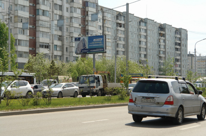 Фотография рекламного носителя, тип: Билборд 3x6, адрес: 9 Мая ул., д.39, Красноярск, Красноярский край, Россия. Сторона Б №1001206