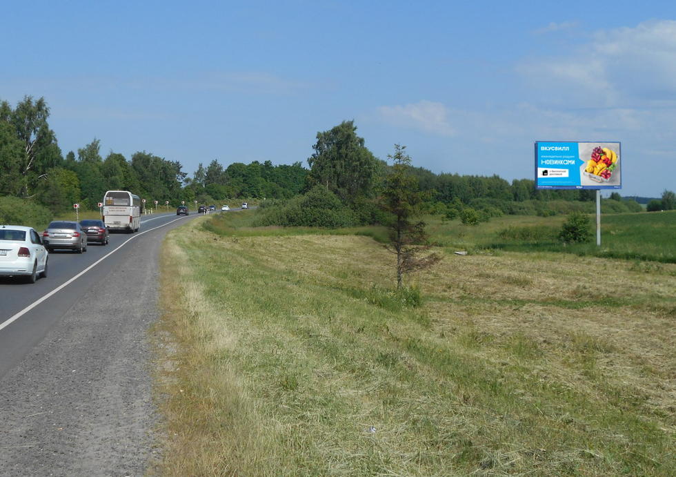 Фотография рекламного носителя, тип: Билборд 3x6, адрес: ФАД М-7 Волга а/д., 41 900м, Владимир, Владимирская область, Россия. Сторона А №724994