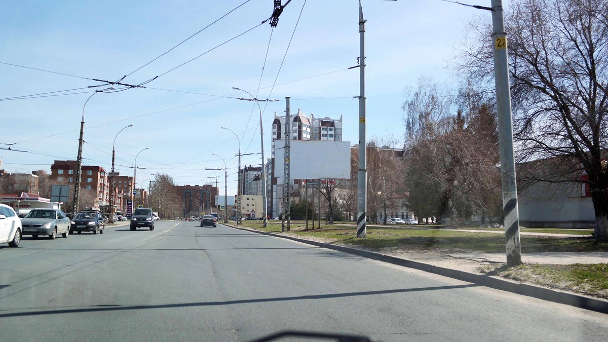 Фотография рекламного носителя, тип: Билборд 3x6, адрес: Приморский б-р. Х Ст.Разина пр-т., д.93, Тольятти, Самарская область, Россия. Сторона А №843471