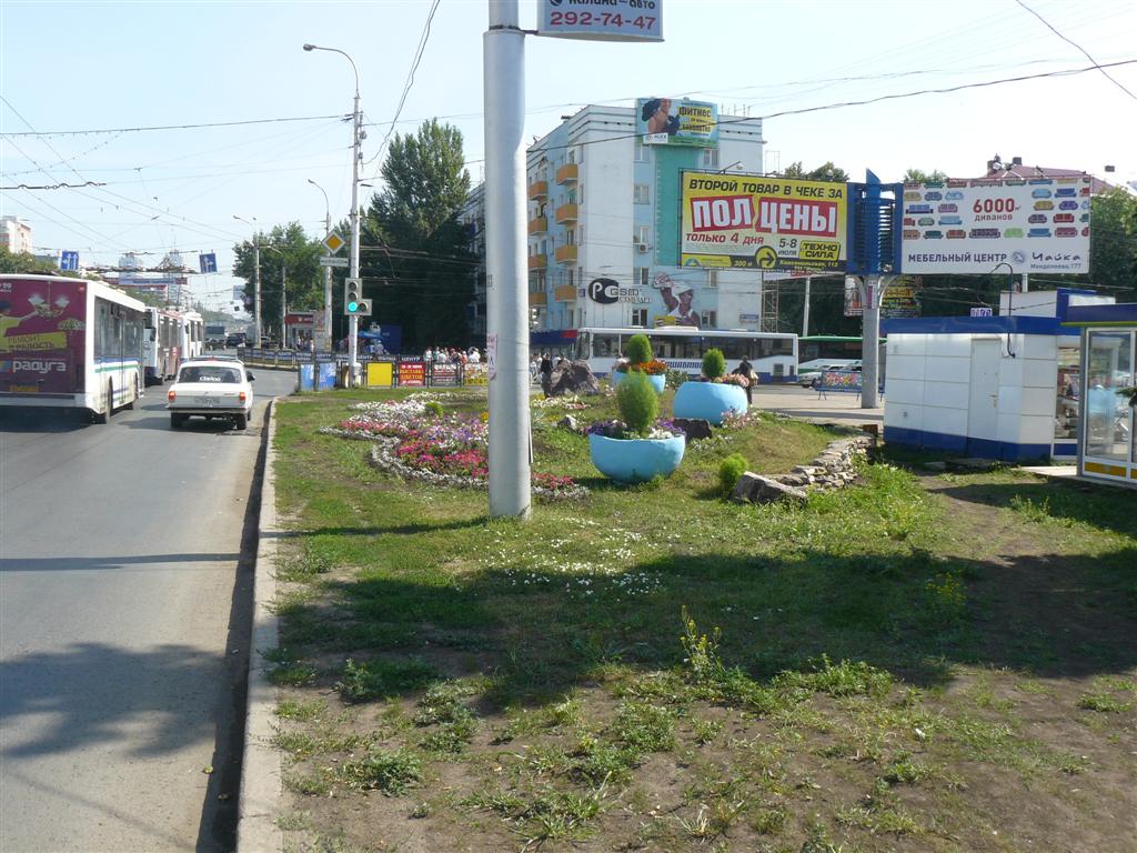 Фотография рекламного носителя, тип: Билборд 3x6, адрес: Октября пр-т. Х 50 лет СССР ул., Уфа, Республика Башкортостан, Россия. Сторона А1 №748263