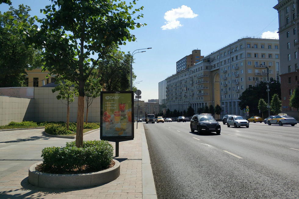 Фотография рекламного носителя, тип: Ситиформат 1.8x1.2, адрес: Земляной Вал ул., д.41, стр.4, Москва, Россия. Сторона Б №579993