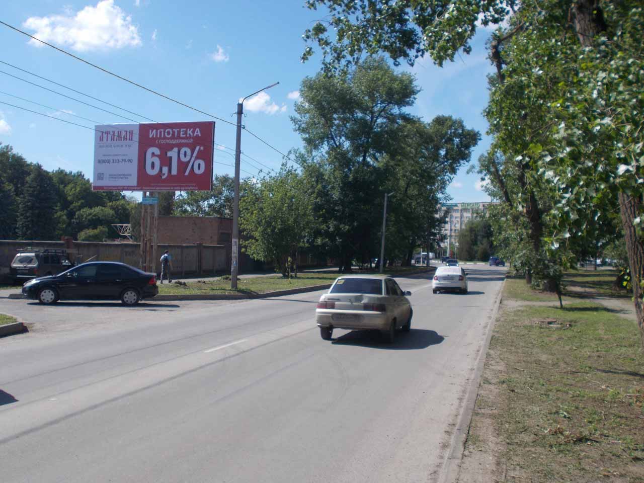 Фотография рекламного носителя, тип: Билборд 3x6, адрес: Первомайская ул., д.107, Новочеркасск, Ростовская область, Россия. Сторона Б №1093280