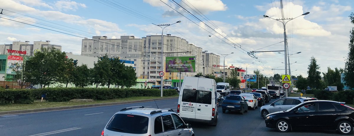 Фотография рекламного носителя, тип: Билборд 3x6, адрес: Эгерский б-р., д.38, Чебоксары, Республика Чувашия, Россия. Сторона B №838440