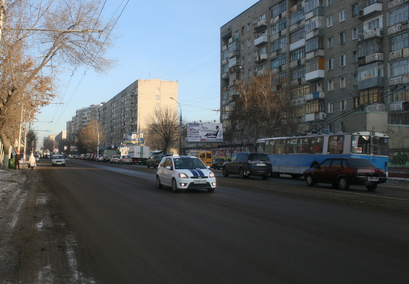 Фотография рекламного носителя, тип: Билборд 3x6, адрес: Чернышевского ул., д.4, Саратов, Саратовская область, Россия. Сторона A №418337