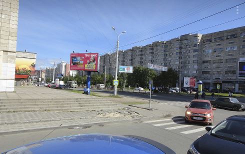 Фотография рекламного носителя, тип: Билборд 3x6, адрес: Воскресенская ул., д.7, поз.1, Архангельск, Архангельская область, Россия. Сторона В №667863