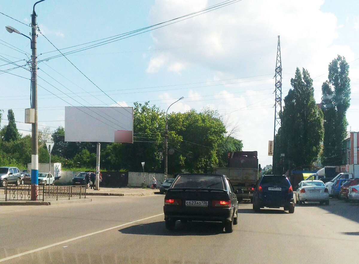 Фотография рекламного носителя, тип: Билборд 3x6, адрес: Машиностроителей ул., Диона, Воронеж, Воронежская область, Россия. Сторона Б №704932