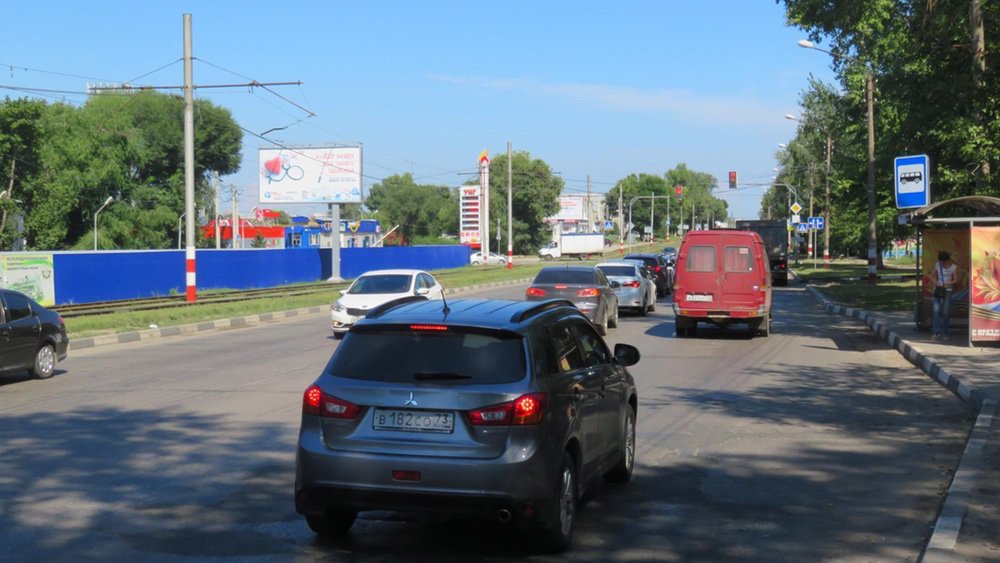 Фотография рекламного носителя, тип: Билборд 3x6, адрес: Локомотивная ул., д.64, Ульяновск, Ульяновская область, Россия. Сторона B №690274